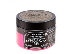 (УЦЕНКА) Воск для татуировки Foxxx Wax Professional Black & Pink Bubble Gum, 300г