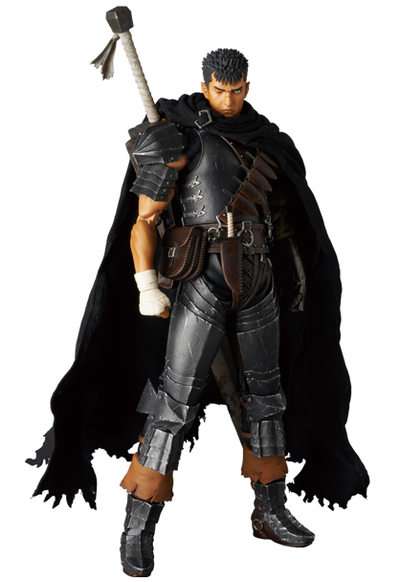 Кукла 1/6 Real Action Heroes Гатс (Guts The Black Swordsman Ver.)