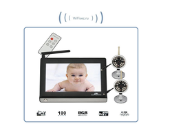 Видеоняня DIY SS Монитор + 2 камеры