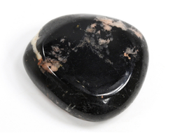 Турмалин черный, Шерл, полировка плоская, Бразилия (33*31*12 мм, 26 г) №35667