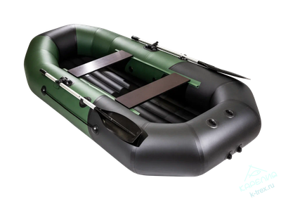 Лодка ПВХ Мастер Лодок Таймень NX270НД "Комби" Зелёный / Чёрный