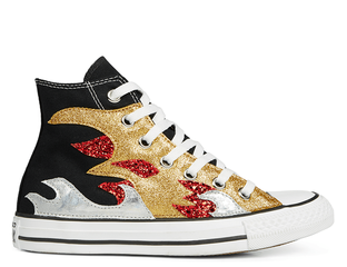 Converse chuck taylor all star sequin hi w hotsell