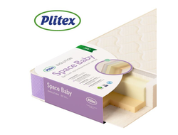 Матрац детский Plitex Space Baby 120х60х12 см