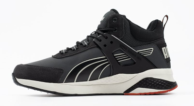 Кроссовки Puma Running System Black Grey зимние