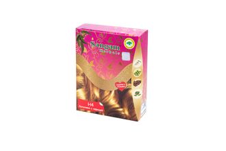 Краска для волос на основе хны Капучино с корицей (Н4 Светло-коричневый) Sangam Herbals, 60 гр