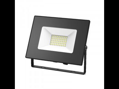 Светодиодный прожектор Gauss  70W (4370LM) IP65 6500K 6K 191x164x30 черный 613100370P