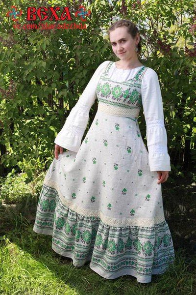 Сарафан «Желана» Цветы