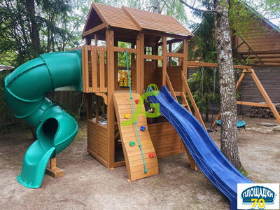 Детская площадка IgraGrad Клубный домик 3 с трубой Томск