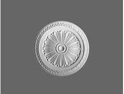 Розетка потолочная (подлюстра) из полиуретана с орнаментом Orac Decor-Orac Luxxus R14 диаметр 33,5см