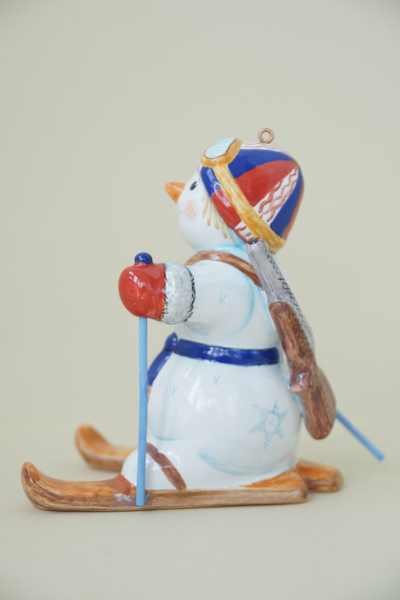 Снеговик с ружьем