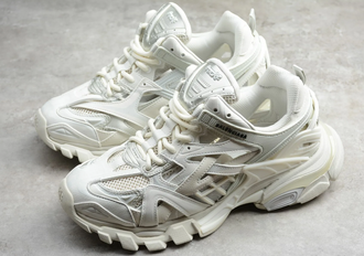 Balenciaga track hotsell triple white