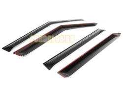 Дефлектор окон для Kia Soul 2014-2019