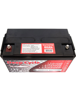 Аккумулятор Marine Deep Cycle AGM 80Ah 12V (6FM80D-X)