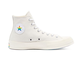 Кеды Converse Chuck Taylor 70 Pride белые высокие