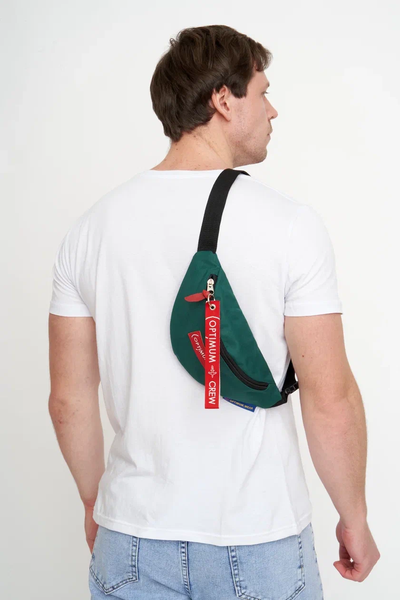 Сумка на пояс Optimum Mini RL, зеленая