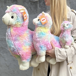 Мягкая игрушка Радужная лама