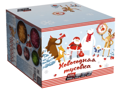 Фейерверк D7510 RED FOX