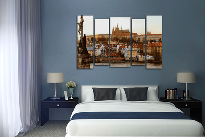 Модульная картина "Столица Чехии"