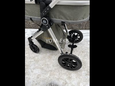 Детская коляска 2 в 1 Luxmom V9 Оливковый