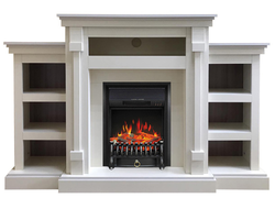 Электрокамин Теннесси LUX WT с очагом Fobos