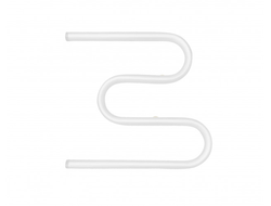 Полотенцесушитель ДИАГОНАЛЬНЫЙ М - образный Белый муар  50/60 1" [57895]