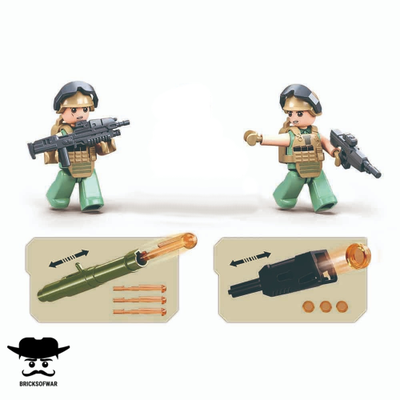 Конструктор SLUBAN M38-B1256 американский основной боевой танк Абрамс М1