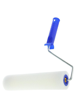 Валик 240мм,  велюр с ручкой