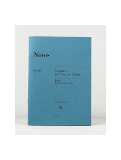 Gift items Notes, Jotter for music and notes