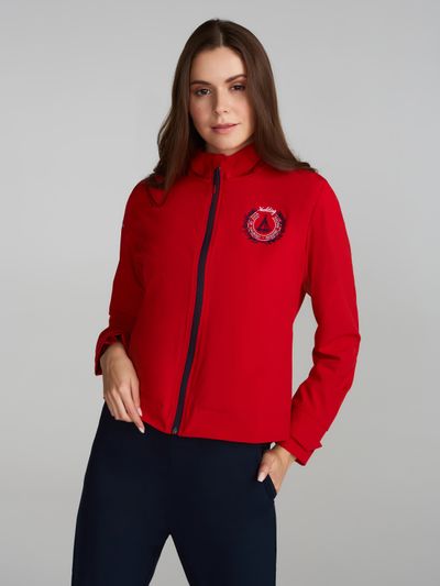 Женский спортивный костюм из плащевой ткани, 15SKJ-1382, красный