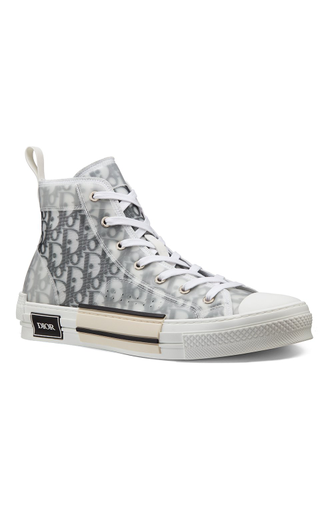 Кеды Converse Dior серые высокие