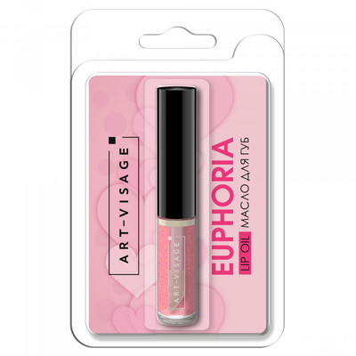 Art-Visage Масло для губ в блистере EUPHORIA | Арт-Визаж. Тон 102