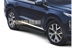 Пороги на Hyundai Palisade (2021-...) Black Start