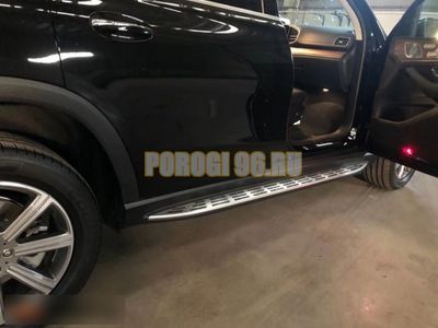 Пороги ОЕМ для Mercedes-Benz GLS-klasse I (X167) 2019-