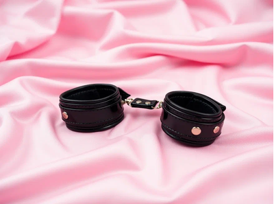 5901 Наручники черные БДСМ БАРБИ