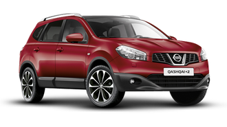 Чехлы на Nissan Qashqai +2 (7 мест)