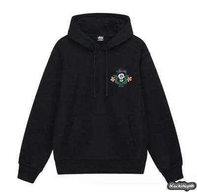Hoodie Stussy Black (S, M, L, XL)