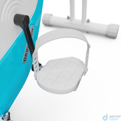 Велотренажер X-Bike DFC DavCreator, бело-голубой B02