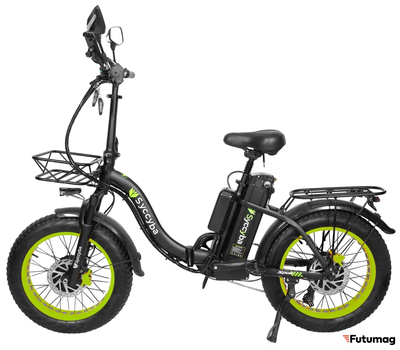Электровелосипед Syccyba H2 (F11) DUAL 20AH зеленый