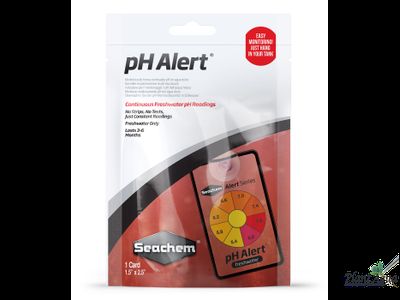 Seachem pH Alert -  тест на pH для пресноводного аквариума, пролонгированного действия