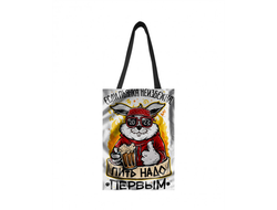 Сумка-шоппер вертикальная год Кролика №33