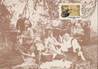 КМ. Аландские о-ва. Мариенхам. Старинная фотография