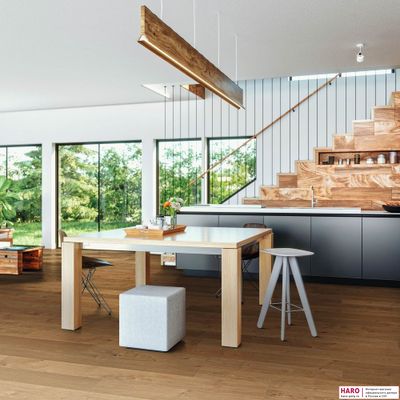 Паркетная доска Haro Дуб Маркант Премиум 544035 1-пол масло