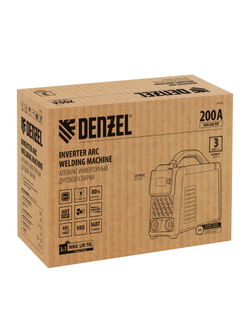 Аппарат инвертор. дуговой сварки SDM-200 Top, 200 А, ПВ 80% Denzel