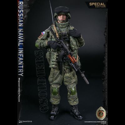 Российский боец морской пехоты, специальная версия (Федор Емельяненко) - Коллекционная ФИГУРКА 1/6 scale Aciton Figure RUSSIAN NAVAL INFANTRY (SPECIAL EDITION) (78070S) - DAMTOYS