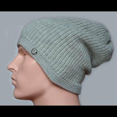 Вязаная мужская шапка Италия Vizio фото