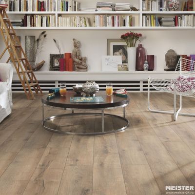 Ламинат Meister LL150 Дуб Крэкд Терра 6439 32 класс толщина 8 мм с фаской 2.709 м2