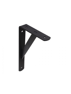 Полкодержатель AKS LINE 150*125*30*4 (черный)