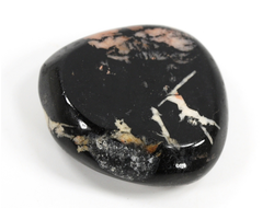 Турмалин черный, Шерл, полировка плоская, Бразилия (33*31*12 мм, 26 г) №35667