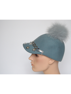 Vizio Италия 7087 WLP бейсболка серая