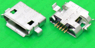 Разъем зарядки microUSB № 20 Telefunken TF-MID1002G MC-019